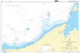 British Admiralty Nautical Chart 2109: Tanjung Baram to Labuan